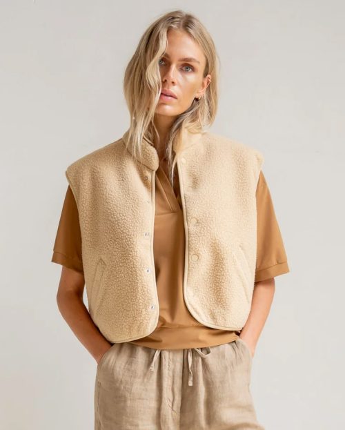 Gilet Beige Teddy Penn&Ink