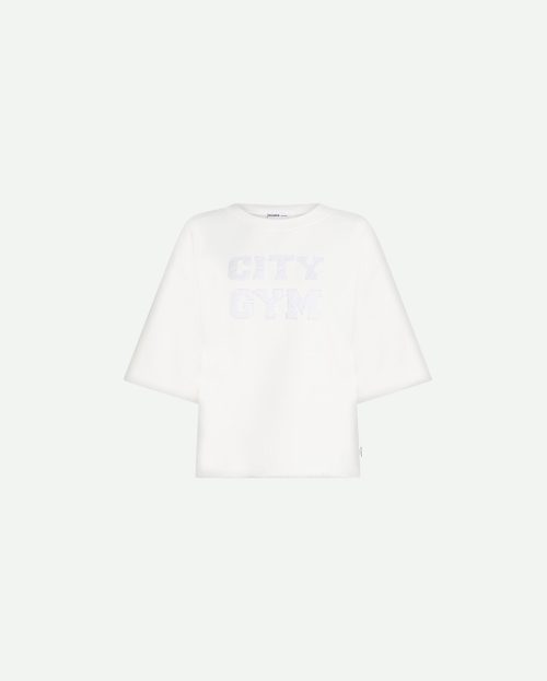 Sweater Print Ecru Penn&Ink wit