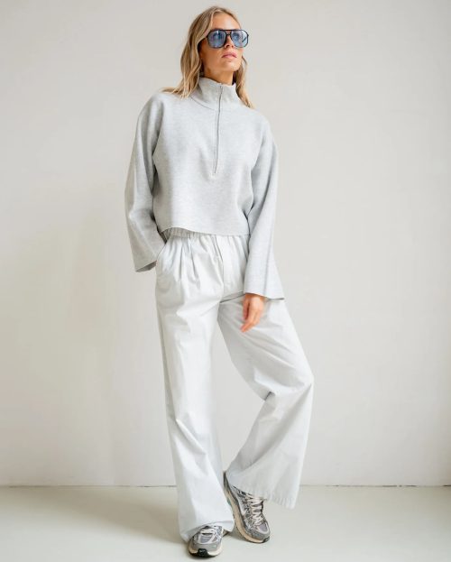 Broek Chalk Grey Penn&Ink grijs