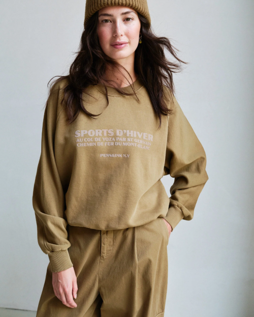 SWEATER PRINT (W26T1348LTD) BUTTERNUT