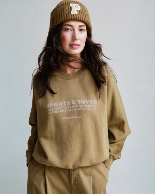 SWEATER PRINT (W26T1348LTD) BUTTERNUT
