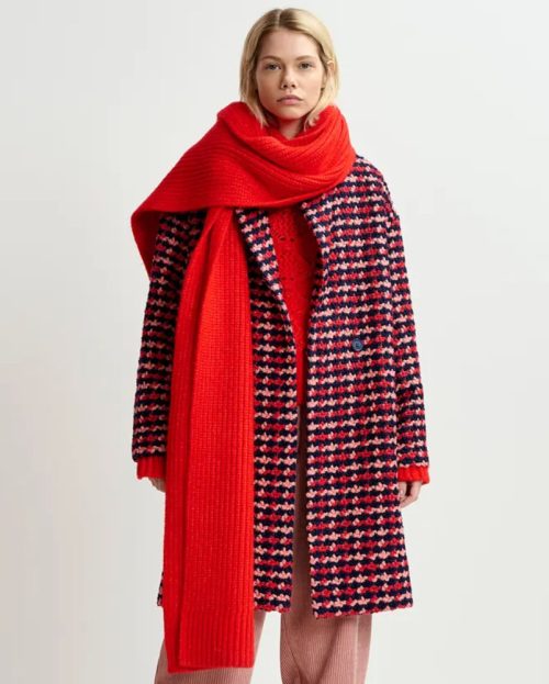 Scarf Gonovan Rood Essentiel Antwerp