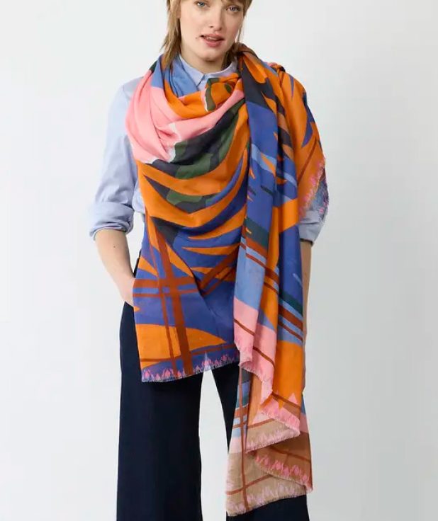 Shawl Codello Orange 42S0090-1