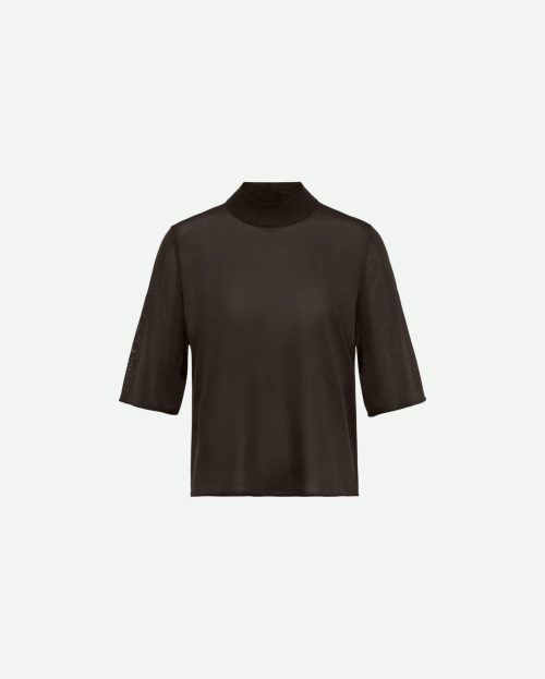 Shirt Nisle Bruin Drykorn dark chocolate 1104