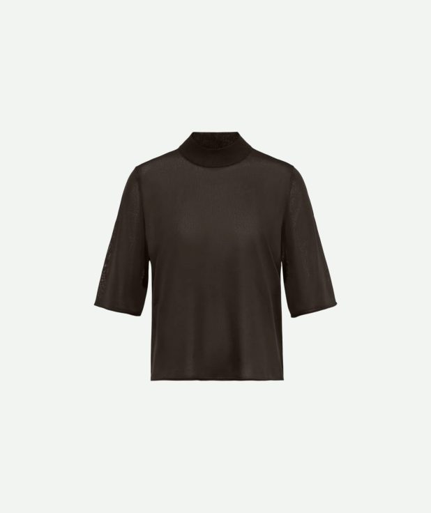 Shirt Nisle Bruin Drykorn dark chocolate 1104