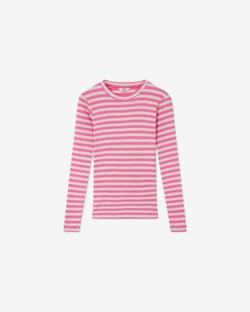 Shirt Tube Stripe Pink Mads Norgaard roze