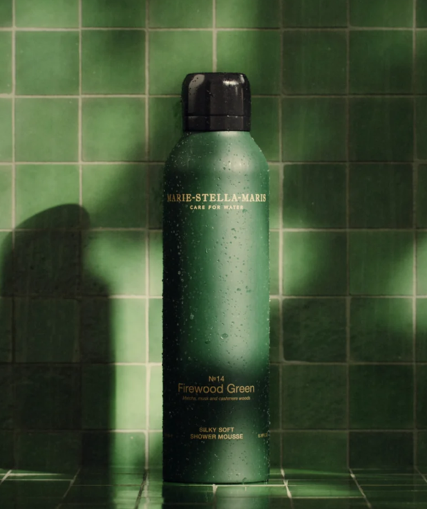 Silky Soft Shower Mousse firewood green