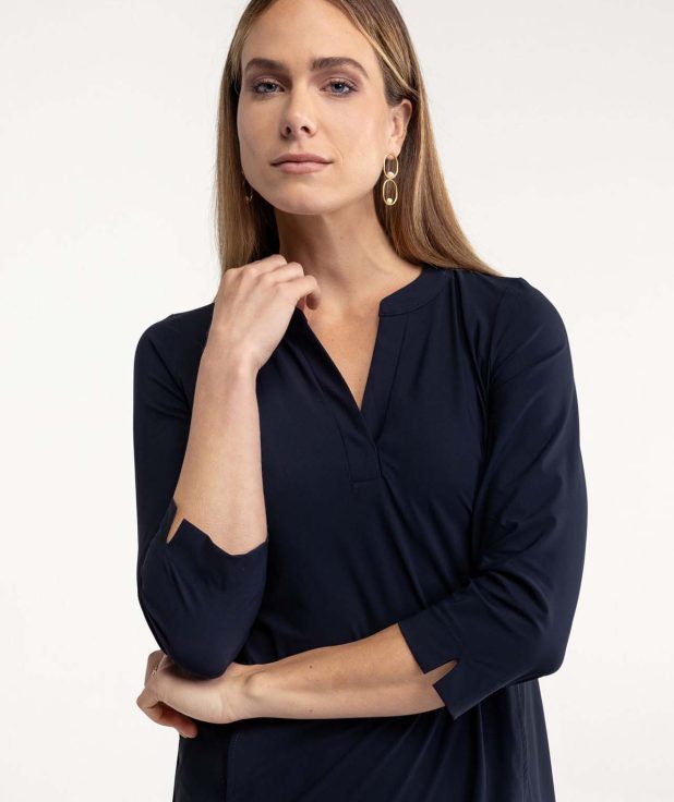 Simplicity dress Blauw Studio Anneloes 1