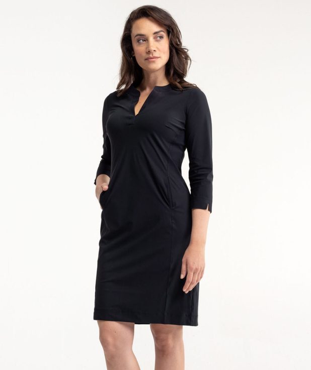 Jurk Simplicity Black Studio Anneloes zwart