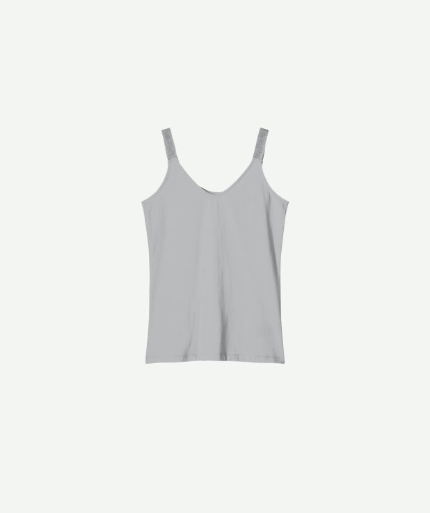 xSinglet Top Reversible Mist Summum grijs
