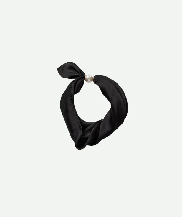 Shawltje Parel Zwart Co'Couture black