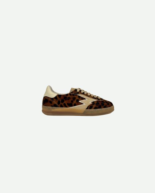 Sneaker Club Deluxe Leopard Moa Concept bruin mg635