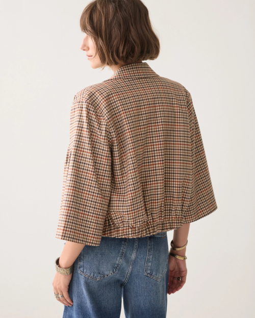 Geruite blazer Summum