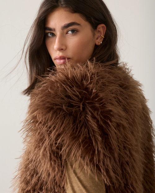 Summum Gilet faux fur
