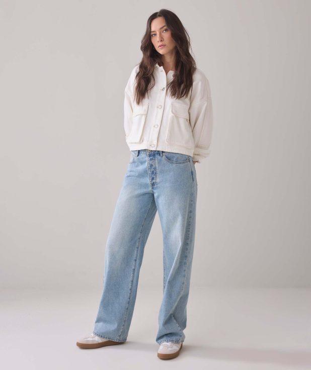 Jeans Straight Fit Vintage Summum blauw