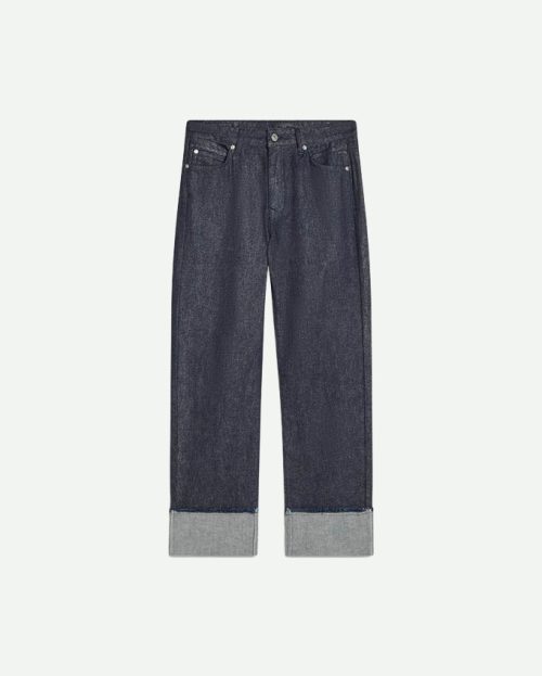 Jeans Silver Summum cuffed blauw denim