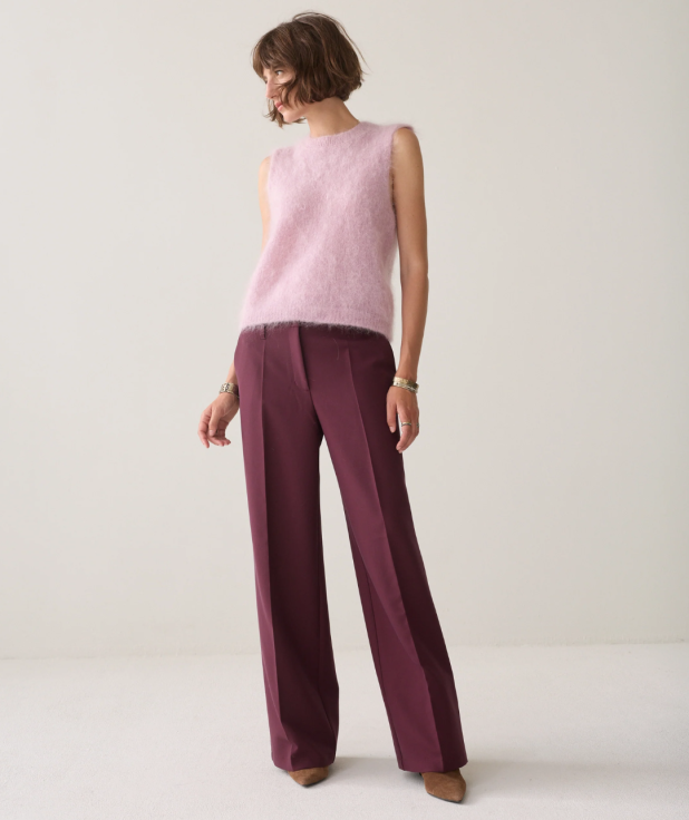 Pantalon Foam Summum Burgundy