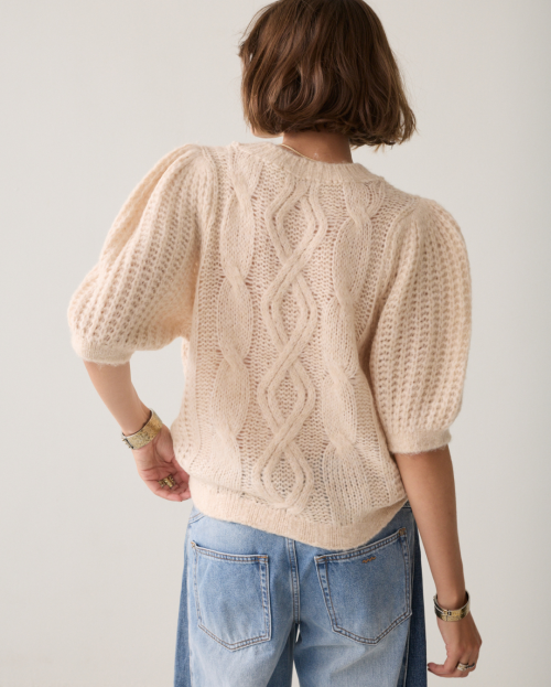 Summum Trui Ecru Sweater
