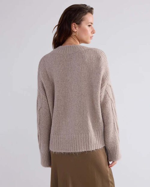 Sweater Cable Dune Summum1