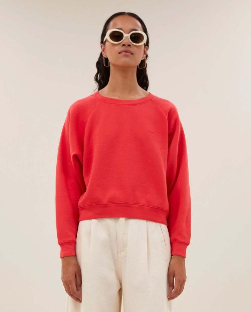 Sweater Carrie Red By Bar rood