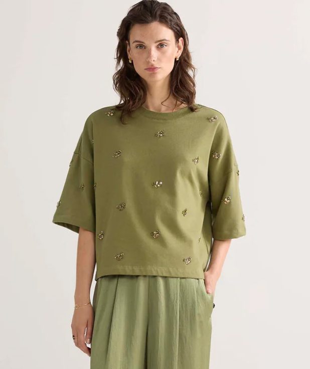 Sweater Combat Green Summum groen