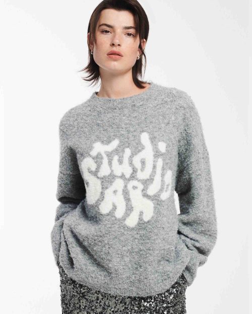 Sweater Kirsi Studio AR light grey