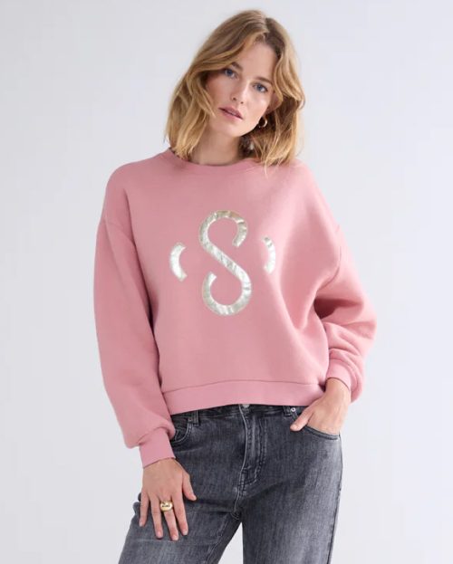 Sweater Vintage Pink Summum roze