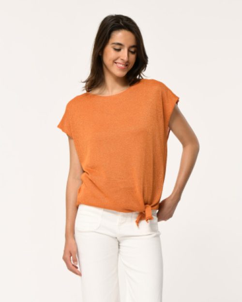 T-shirt Firby La Fee Maraboutee oranje
