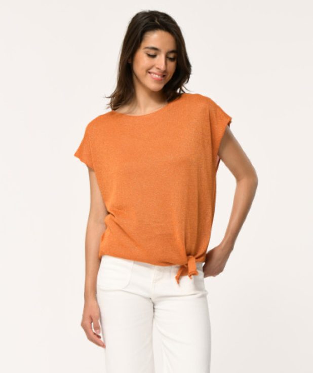 T-shirt Firby La Fee Maraboutee oranje