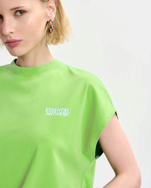 T-shirt Halarm Essentiel Antwerp groen citroen