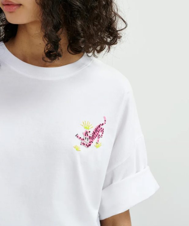 T-shirt Hungle Wit Essentiel Antwerp 1