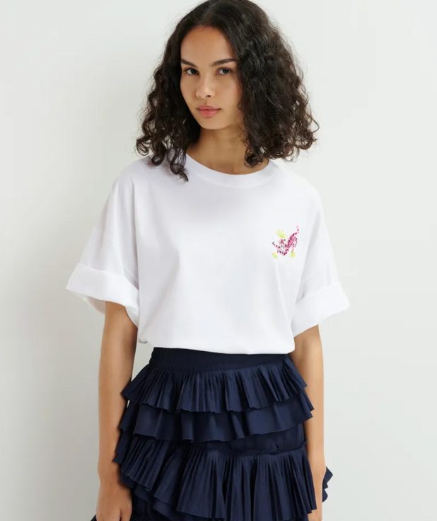 T-shirt Hungle Wit Essentiel Antwerp