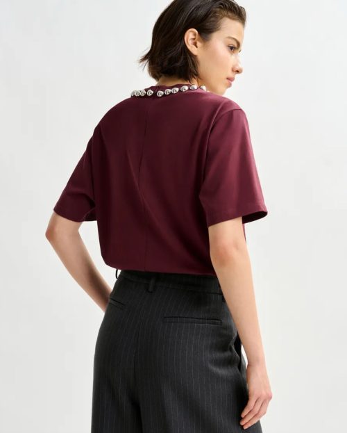 T-shirt Intenso rood 1 Essentiel Antwerp