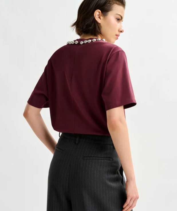 T-shirt Intenso rood 1 Essentiel Antwerp