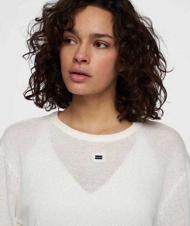T-shirt Mesh Ecru 10Days