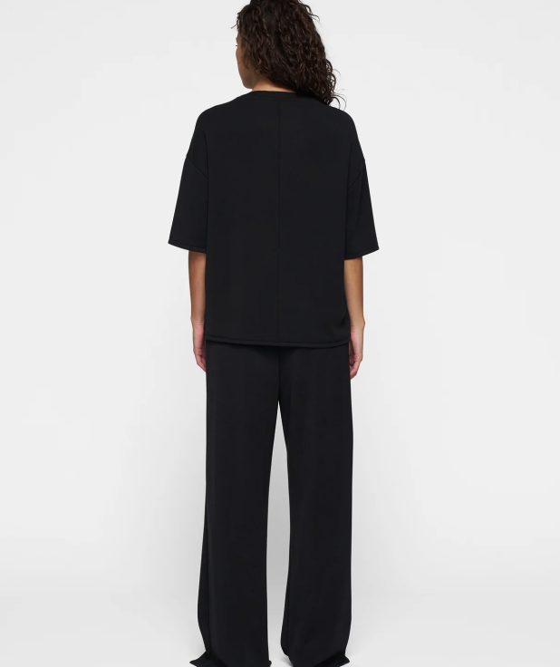 T-shirt Soft Scuba Black 10Days