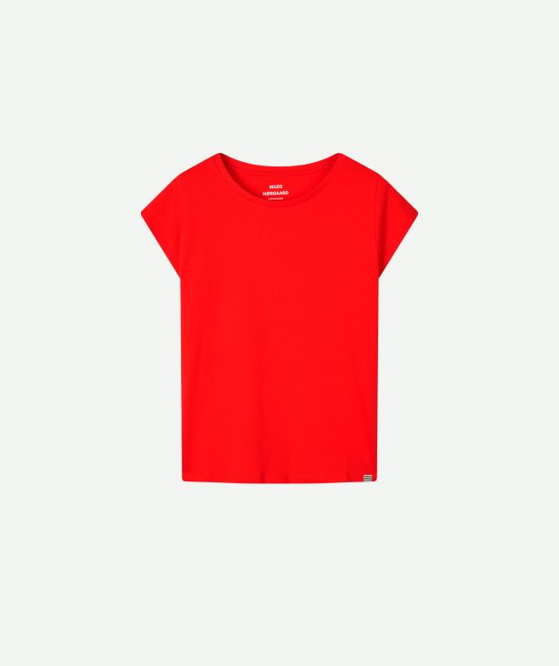 T-shirt Teasy Red Mads Norgaard