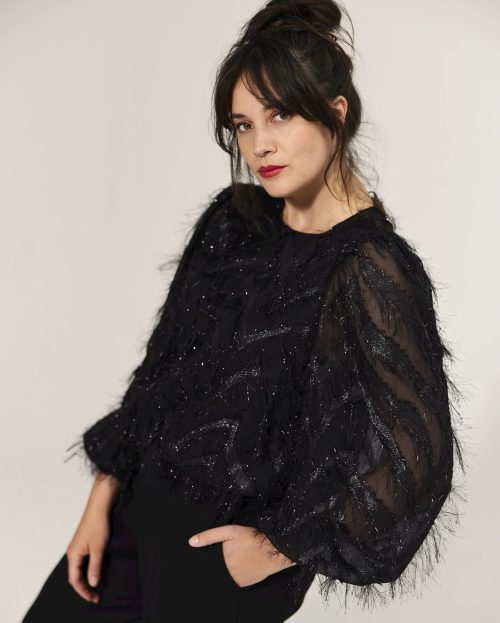 Top Fluffy Summum zwart
