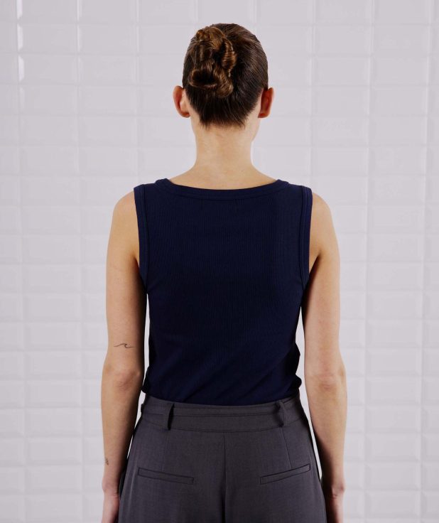 Top Lullu Navy With Black 2