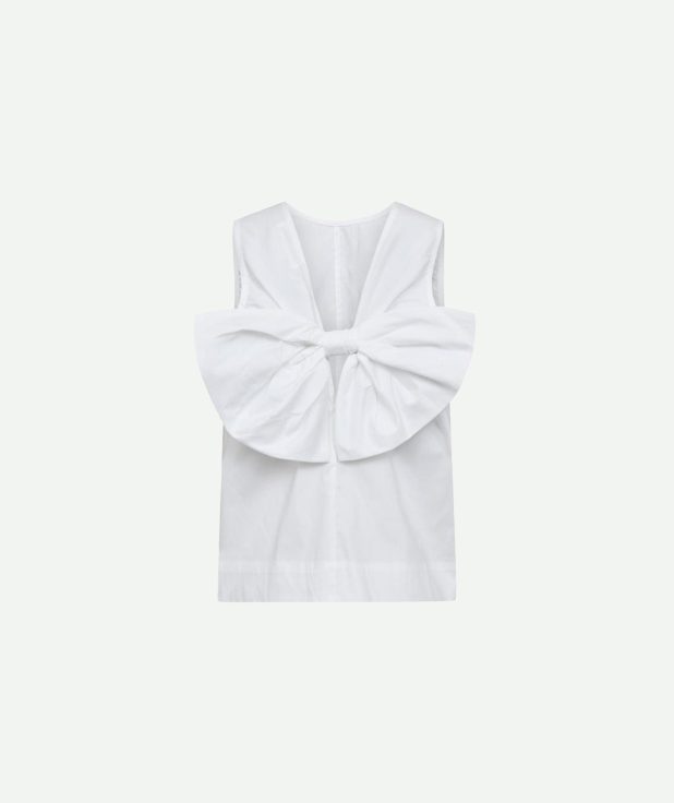 Top Sanna Bow Co'Couture wit
