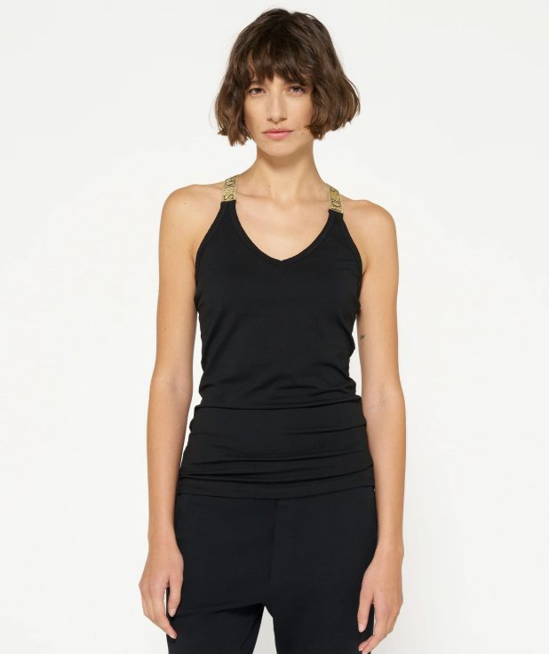 Top Wrapper Lurex Black 10Days