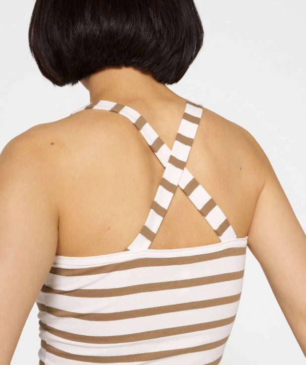Top Wrapper Stripes Brown 10Days 1