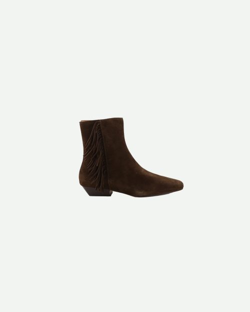 Enkellaarsje Linette Brown Toral Shoes bruin