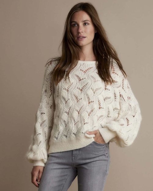 Sweater Ajour Ivory Summum