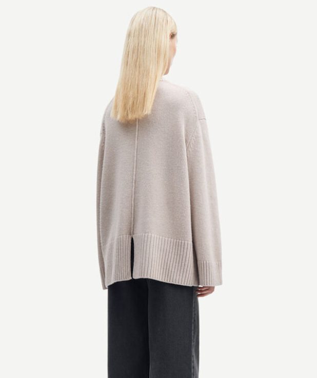 Trui Eliette Samsoe Samsoe beige 2