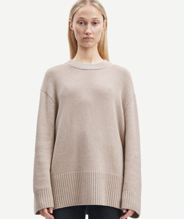 Trui Eliette Samsoe Samsoe beige