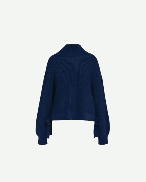 Trui Gist Navy Essentiel Antwerp blauw