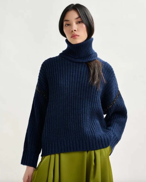 Trui Indsay Essentiel Antwerp blauw