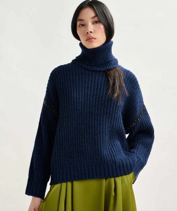 Trui Indsay Essentiel Antwerp blauw