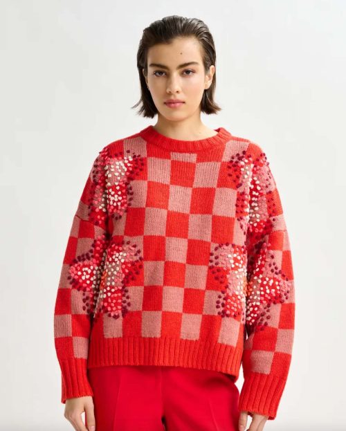 Trui Inter Essentiel Antwerp rood
